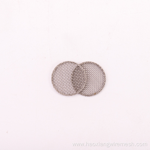 Liquid Filtration SS304 Woven Wire Mesh Filter Disc